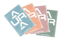 Cursusblok Aurora A4 lijn 2-gaats 200 pagina's 70gr