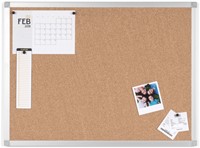 Prikbord Quantore 90x60cm kurk-2