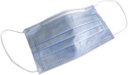 Mondkapje 4-Laags blauw
