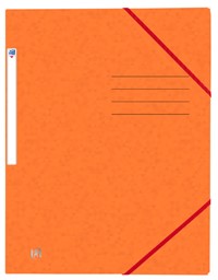 Elastomap Oxford Top File+ A4 oranje