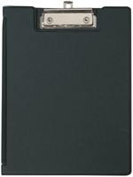 Klembordmap MAUL A5 staand met penlus zwart