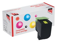 Tonercartridge Quantore alternatief tbv Lexmark 70C0X40 geel