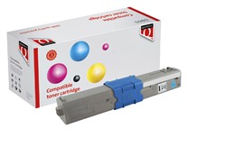 Toner Quantore alternatief tbv Oki 46507615 blauw
