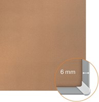Prikbord Nobo Impression Pro widescreen 69x122cm kurk-4
