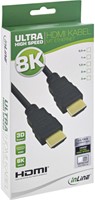Kabel inLine HDMI ETH8K M/M 2 meter zwart-3