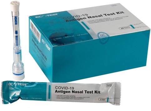 Covid-19 Antigeen Nasal Zelftest Pen ds a 20st.