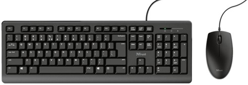 Toetsenbord Trust Primo + muis QWERTY zwart-3