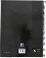 Notitieboek Oxford Classic Europeanbook A4+ 4-gaats lijn 160 pagina's zwart-2