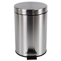 Pedaalemmer BRASQ 20 liter rvs