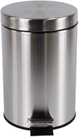 Pedaalemmer BRASQ 20 liter rvs
