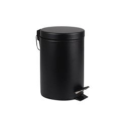 Pedaalemmer BRASQ 3 liter zwart