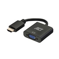 Adapter ACT HDMI naar VGA met audio 0.15 meter