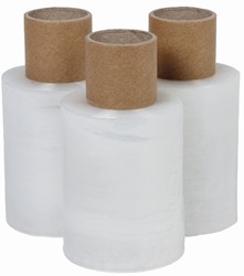 Wikkelfolie IEZZY 100mmx150m 20mu transparant