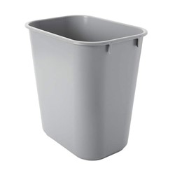 Afvalbak Rubbermaid klein 12 liter grijs