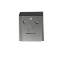 Asbak Rubbermaid Smokers' Station muurbevestiging zwart