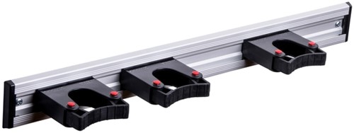 Wandhouder Toolflex met klemmen 50cm 3x ø 20/30 mm