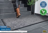 Inloopmat Green-Horse Indoor Pro 115x175cm zwart-2