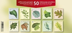Postzegel Belgie Waarde 1 zelfklevend non-prior 5x10 stuks