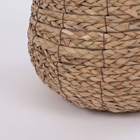 Plantenmand Mica Avalon zeegras rond 26x26cm lichtbruin-3