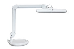 Werkpleklamp MAUL Intro LED dimbaar op voet wit