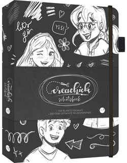 Schetsboek CreaChick Black