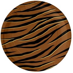 Plates Tiger Safari