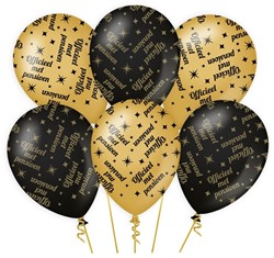 Classy party balloons Pensioen