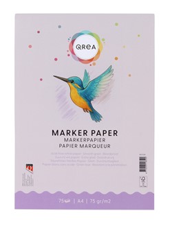 Markerblok Qrea A4 75gram 75vel