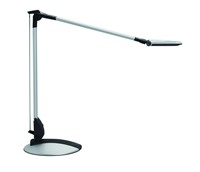 Bureaulamp MAUL Optimus LED dimbaar voet zilver