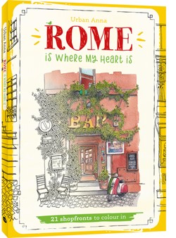Kleurboek Urban Anna Rome is where my heart is