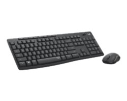 Toetsenbord- en muisset Logitech MK295 Silent draadloos QWERTY graphite