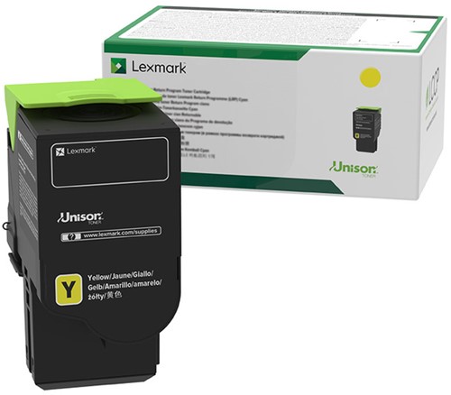 Tonercartridge Lexmark C2320Y0 geel