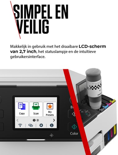 Multifunctional inktjet printer Canon MAXIFY GX2051-3