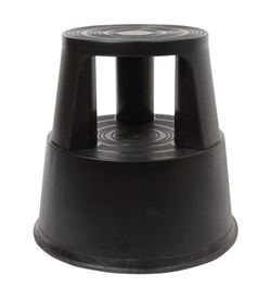 Opstapkruk Quantore 42cm kunststof zwart