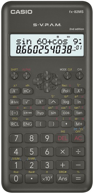 Rekenmachine Casio FX-82MS 2nd edition bij Kantoor en Kopie