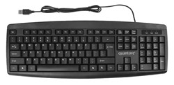Toetsenbord Quantore QWERTY zwart