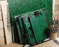 Tekenmap Canson Studio Annonay elastieksluiting 520x720mm groen-1