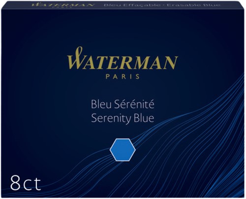 Inktpatroon Waterman nr23 lang blauw