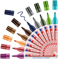 Viltstift edding 3000 rond 1.5-3mm groen-1