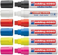 Krijtstift edding 4090 window schuin 4-15mm wit-3