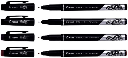 Fineliner Pilot friXion fijn blauw-3