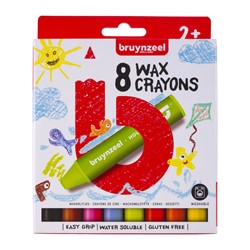 Waskrijt Bruynzeel Kids Pocoyo assorti 8 stuks
