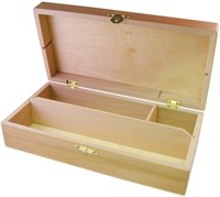 Tekendoos 25x12.5x6.5cm 3 vakken beukenhout-2