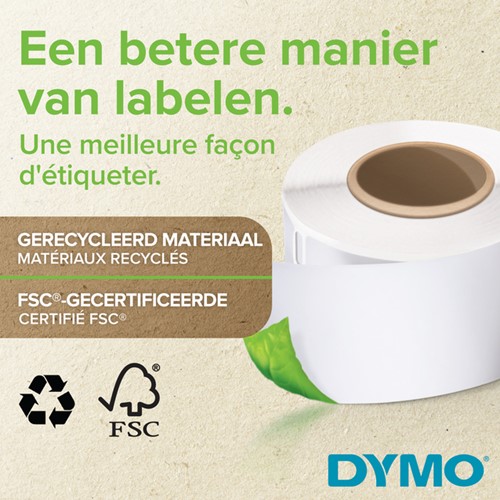 Etiket Dymo LabelWriter naamkaart 41x89mm 1 rol á 300 stuks wit-3
