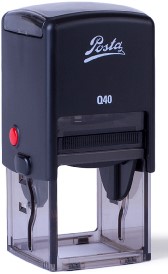 POSTA Q20 stempel max tekstoppervlakte 19x19mm