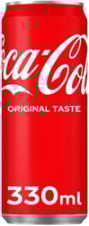 Frisdrank Coca Cola Regular blik 330ml