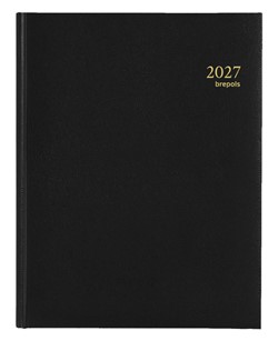 Agenda 2027 Brepols Timing Lima 7dagen/2pagina's zestalig zwart