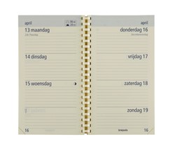 Agendavulling 2026 Brepols Optivision Pocket 7dagen/2pagina's