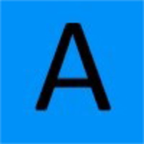 Labeltape Dymo LabelManager D1 polyester 12mm zwart op blauw-3