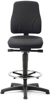 Bimos All-In-One Trend 3 Werkplaatsstoel met glijders en voetenring 9631
